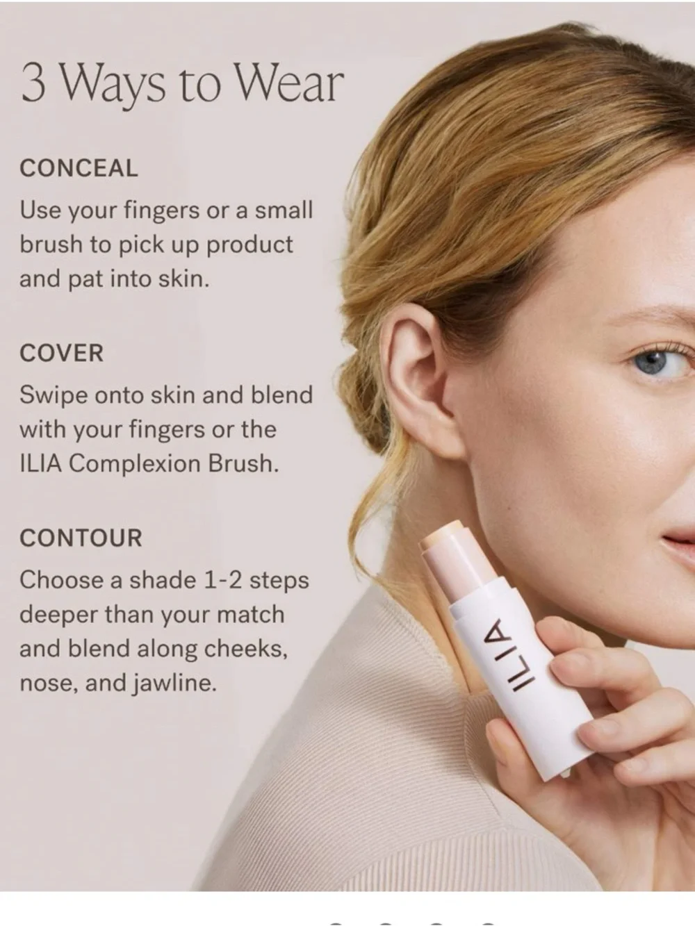 ILIA creamy blurring